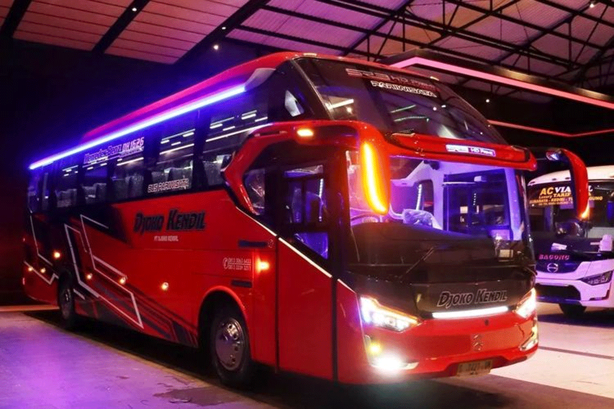 Bus baru Djoko Kendil. (Instagram @Laksanabus)