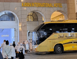 Gunakan 10 Bus, Jemaah Haji Kabupaten Solok Tiba di Madinah