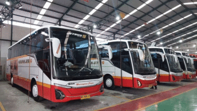 Benar-benar Sultan, Pakai Bodi Jetbus 5, Harapan Jaya Luncurkan Empat Bus Baru