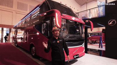 Laksana Tampilkan Bus Merah Merona di GIIAS, Adakah Pengusaha Bus Sumbar yang Tertarik?