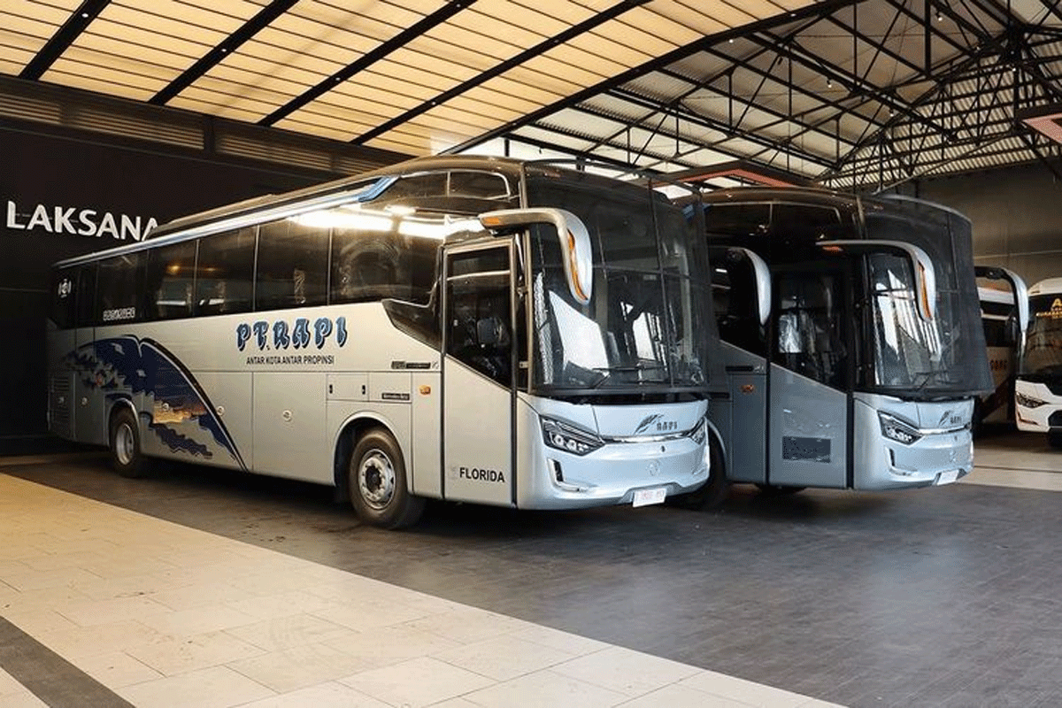Armada baru bus RAPI. (Instagram Laksana)