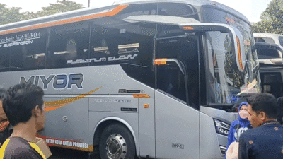 Liburan Sekolah Berakhir, Bus Sumbar Baralek Gadang di Kampung Rambutan, 34 Armada OTW ke Ranah Minang