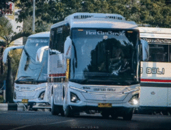 Surya Bali Luncurkan Dua Bus Baru, Gunakan Bodi Jetbus 5