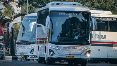 Bus baru PO Surya Bali. (Instagram @hisyam_2542)
