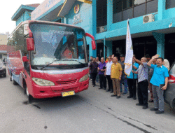Naik Bus ke Aceh, Kontingen Dayung PON Riau Berangkat Lebih Awal