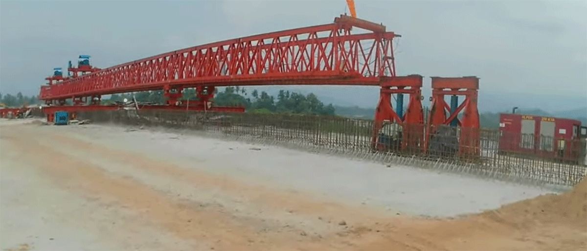 Pembangunan tol di ruas Tol Padang-Sicincin. (YouTube Minang Yes)