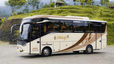 Gunakan Bodi Tourista dari Laksana, Melody Transport Luncurkan Bus Baru