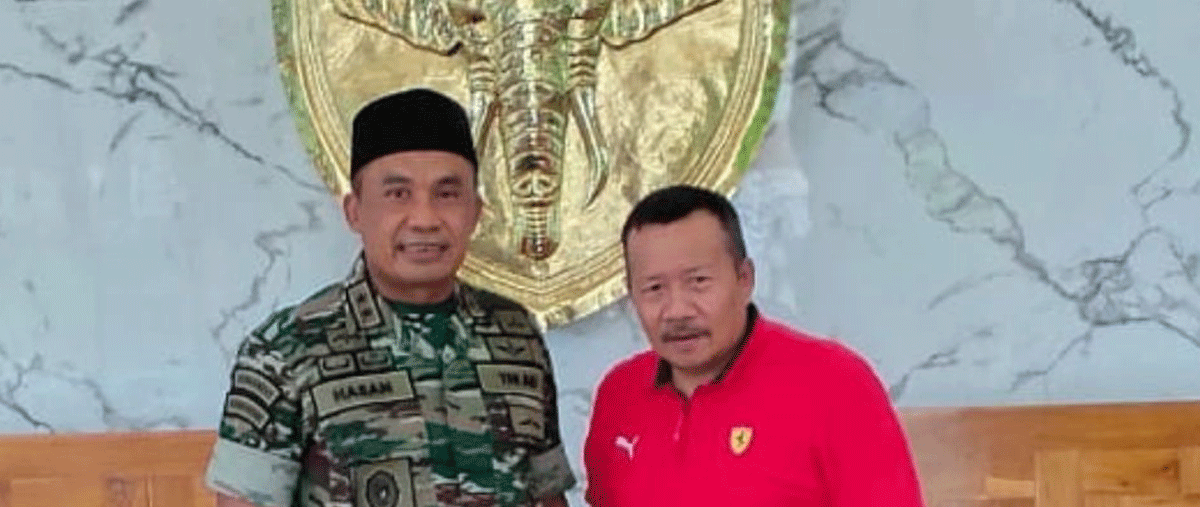 Bupati Agam bersama Pangkostrad