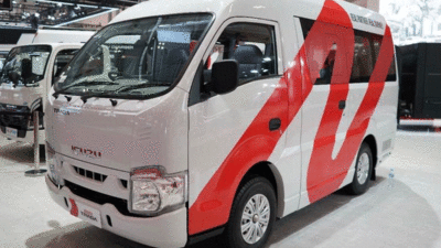 Traga Bus yang dipamerkan di GIIAS 2024. (IAMI)