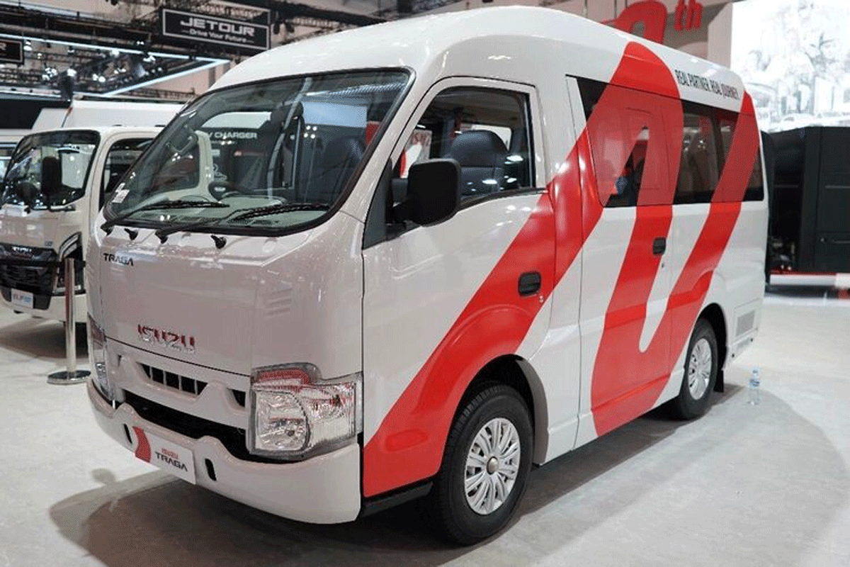Traga Bus yang dipamerkan di GIIAS 2024. (IAMI)