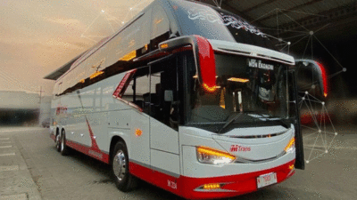 Bus baru Mtrans. (Instagram Tentrem)