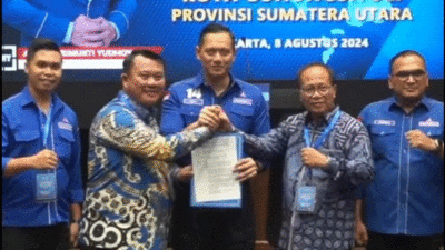 Partai Demokrat Rekomendasikan Sowa’a Laoli-Martinus Lase Jadi Bakal Calon Wali Kota Gunungsitoli