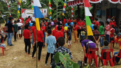 Warga Desa Tuhegeo II Kobarkan Semangat dalam Perayaan HUT Kemerdekaan Indonesia ke-79