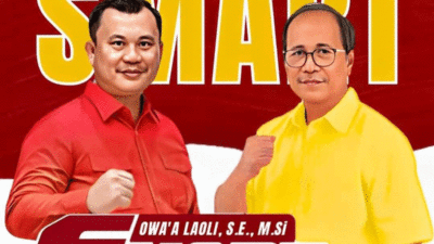 Pasangan Sowa'a Laoli-Martinus Lase (SMART)