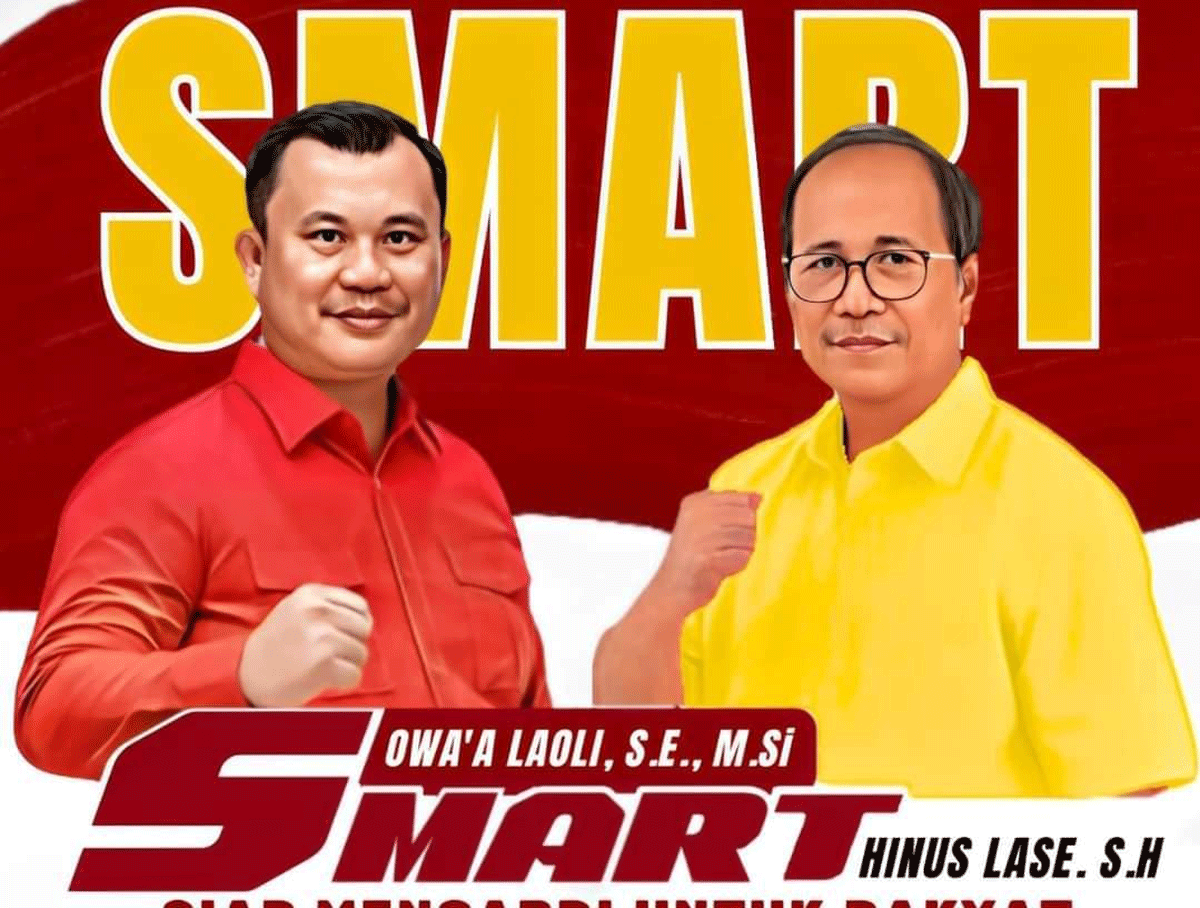 Pasangan Sowa'a Laoli-Martinus Lase (SMART)