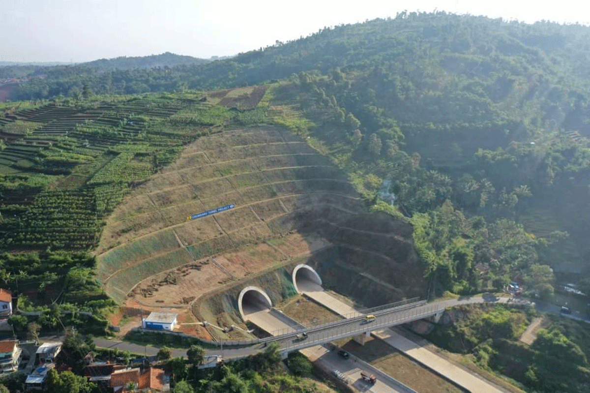 Terowongan seperti ini yang akan dibangun di ruas Tol Pangkalan-Payakumbuh. (detikcom)