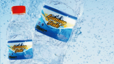 Air minum dalam kemasan yang pernah jaya di Lingga.