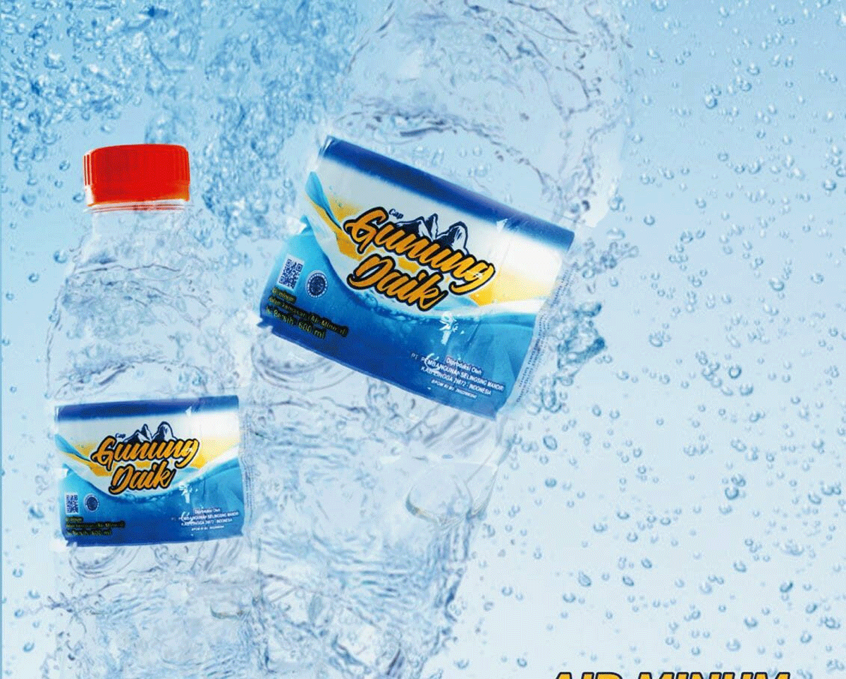 Air minum dalam kemasan yang pernah jaya di Lingga.