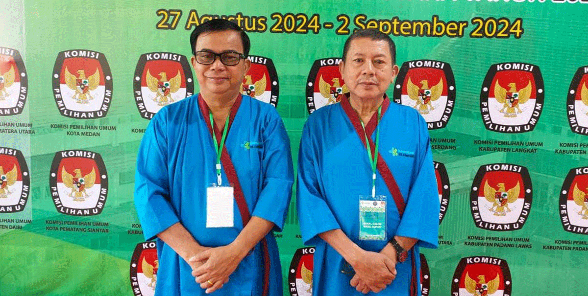 Alinuru Laoli dan Faozanolo Zai jalani pemeriksaan Kesehatan di RSUP H. Adam Malik Medan, Minggu (1/9/2024).