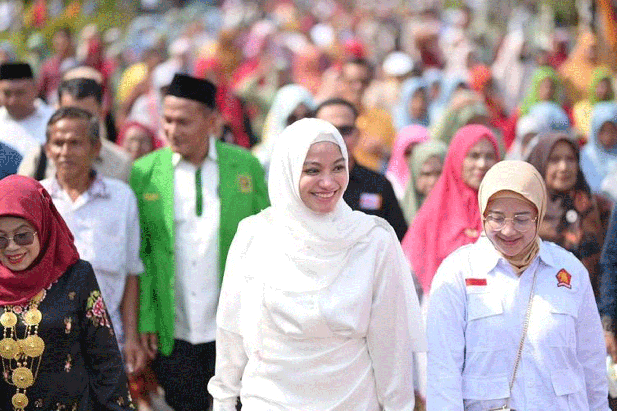 Bupati Dharmasraya terpilih, Annisa Suci Ramadhani. (Tim Annisa)