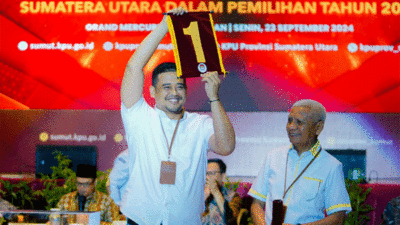 Dapat Nomor Urut 1, Bobby-Surya Siapkan Program untuk Bela Rakyat Kecil
