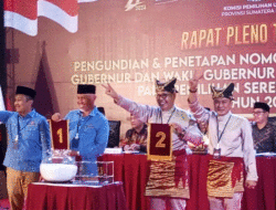 Cagub dan Cawagub Sumbar Miliki Nomor Urut, Mahyeldi-Vasko 1, Epyardi-Ekos 2 9 Cagub dan Cawagub Sumbar Miliki Nomor Urut, Mahyeldi-Vasko 1, Epyardi-Ekos 2