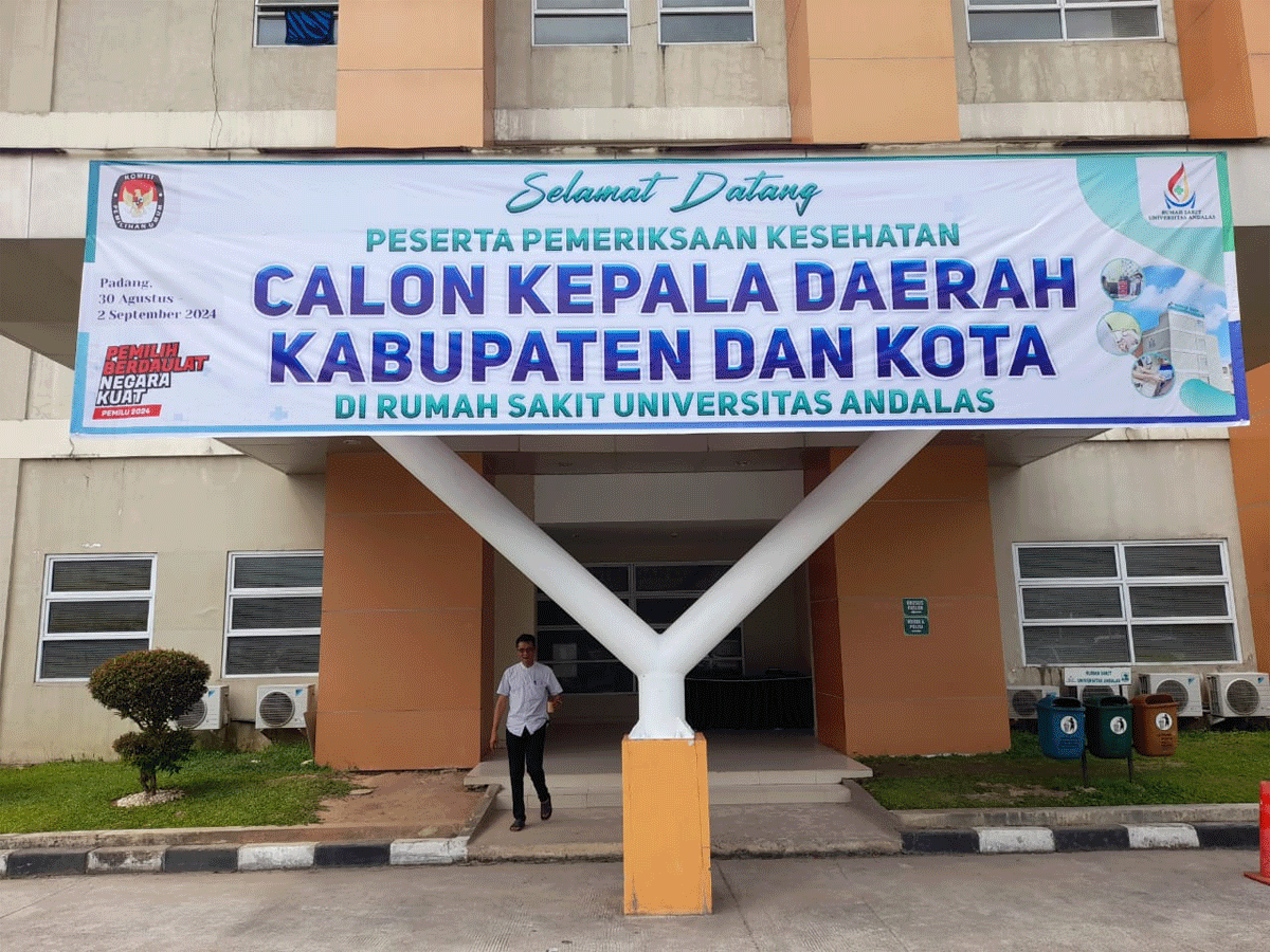 Rumah Sakit Universitas Andalas, kampus Limau Manis, Padang.