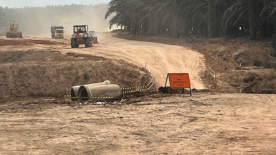 Pembangunan Tol Jambi-Palembang terus dikebut Hutana Karya.