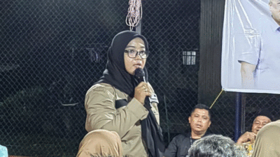 Adik sepupu calon bupati Lingga Alias Wello (AWE), Maya Sari. (indepthnews.id)