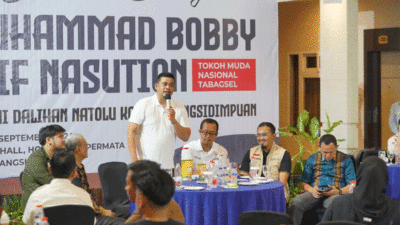 Bertemu Pengusaha Muda di Tabagsel, Ini yang Disampaikan Bobby Nasution