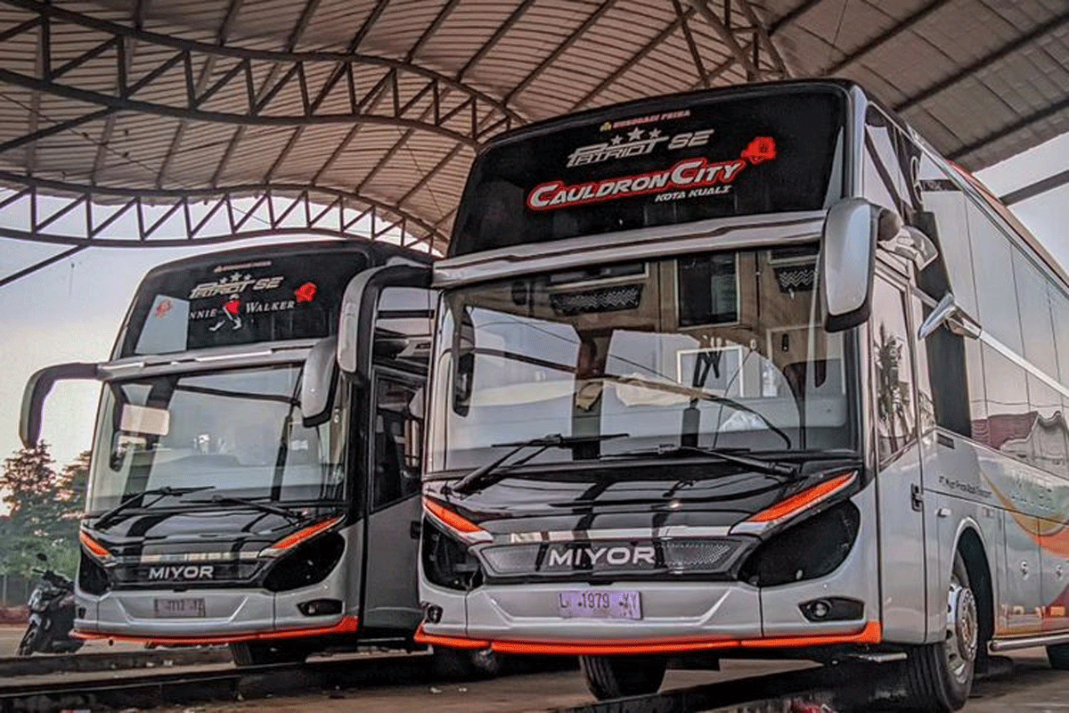 Bus baru PO Miyor dengan dream class. (Instagram @krisnaptradwi)