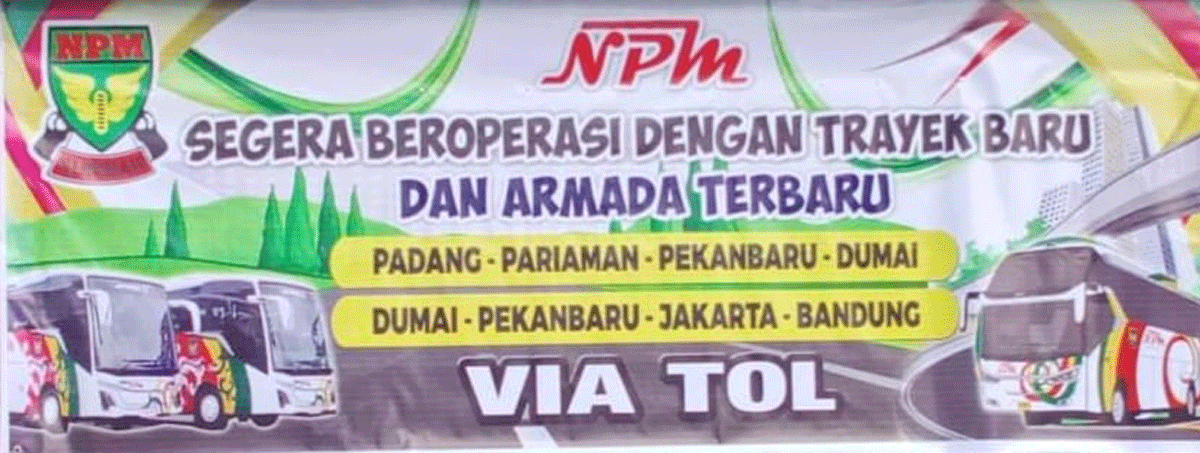 Trayek baru yang akan dibuka bus NPM