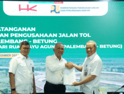 Bikin Sedih, Tol Sicincin-Bukittinggi Tak Jelas, Tol Palembang-Betung Dipastikan Lanjut, Disediakan Dana Rp14 Triliun Lebih