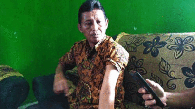 Kepala MIN 4 Solok Selatan, Ramadhan yang jadi korban pengeroyokan.