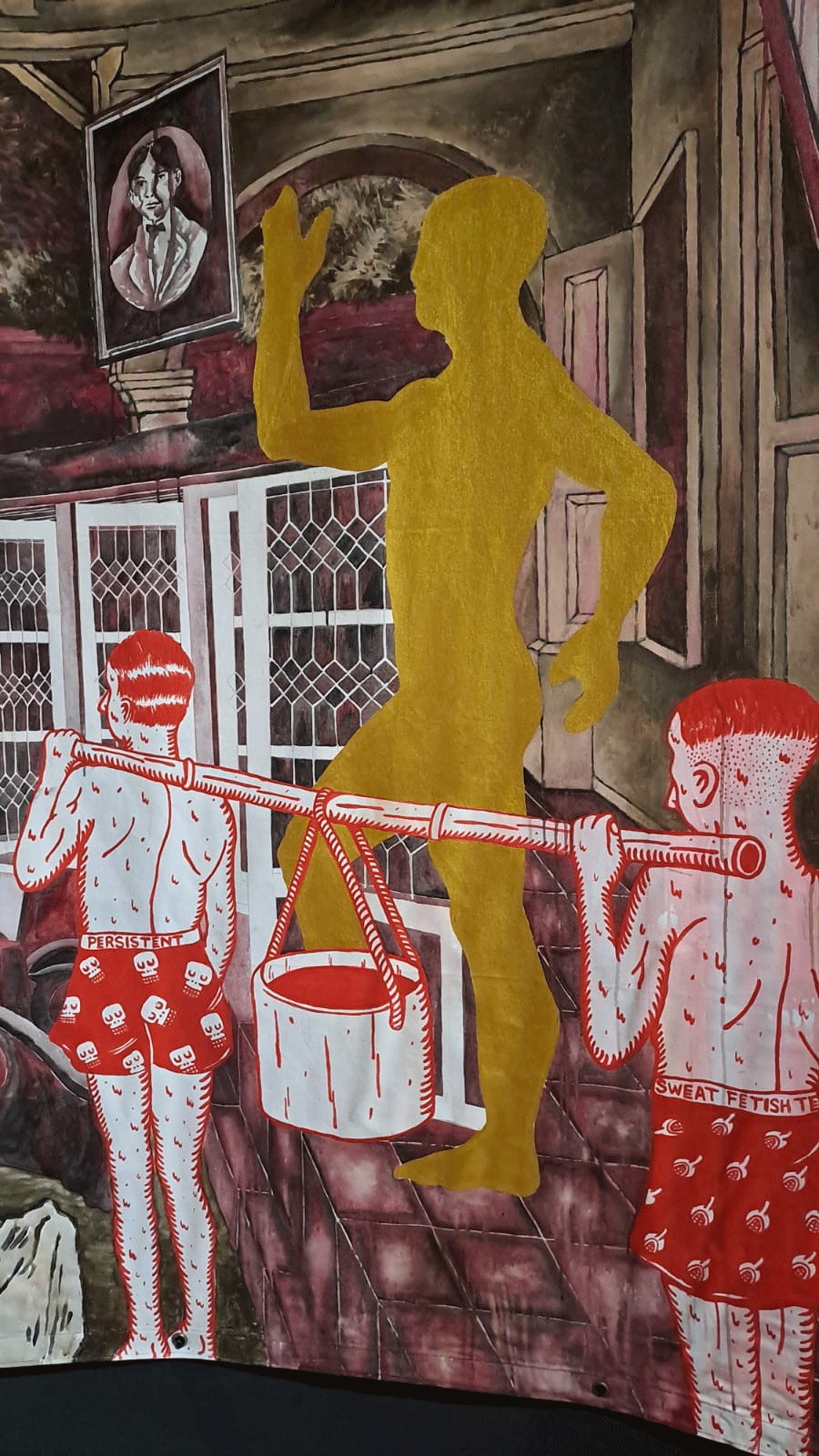 Salah satu karya yang akan ditampilkan dalam pameran.
