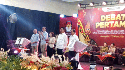Gara-gara Janji Politik, Debat Publik Pertama Pilkada Gunungitoli Sempat Memanas