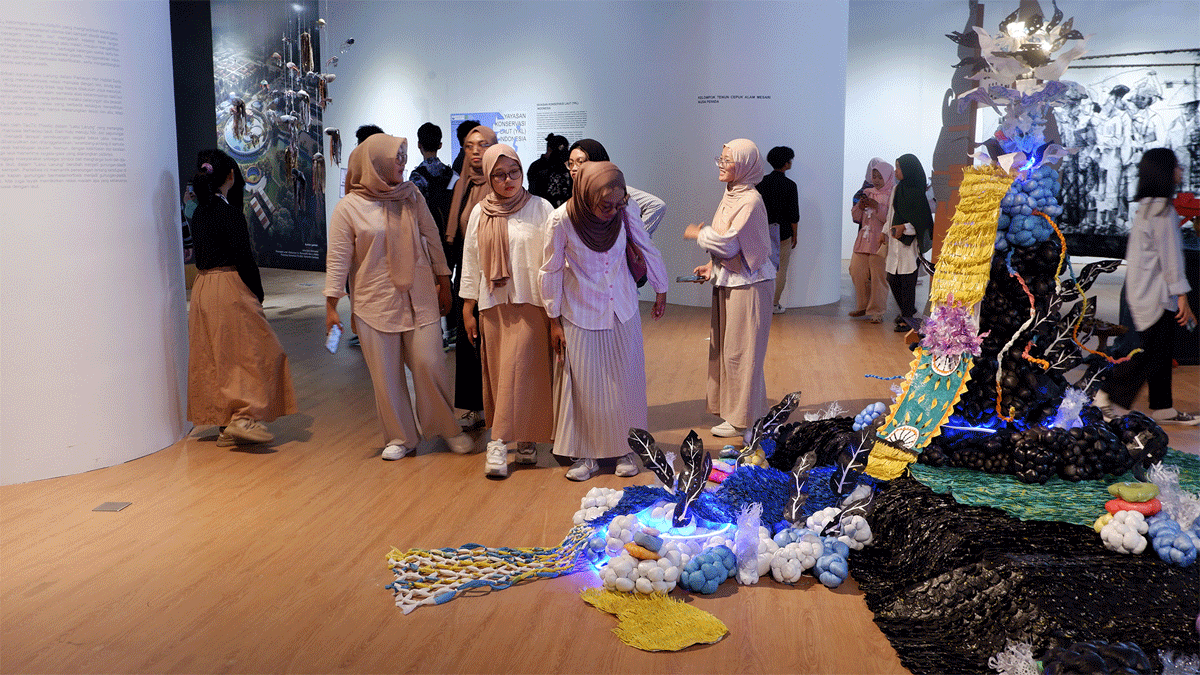 Warga antusias saksikan pameran memetri di Yogyakarta.