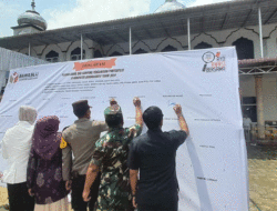 Bawaslu Dharmasraya Deklarasikan Pilkada Damai dan Kampung Pengawasan Partisipatif