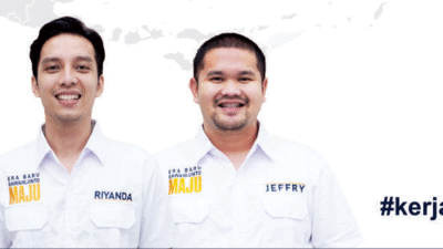 Wali Kota dan Wakil Wali Kota Sawahlunto terpilih, Riyanda Putra dan Jeffry Hibatullah