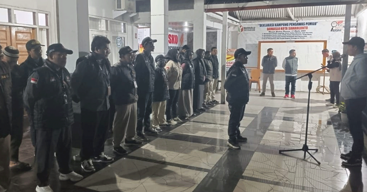 Bawaslu Sawahlunto adakan patroli gabungan jelang pelaksanaan pilkada.