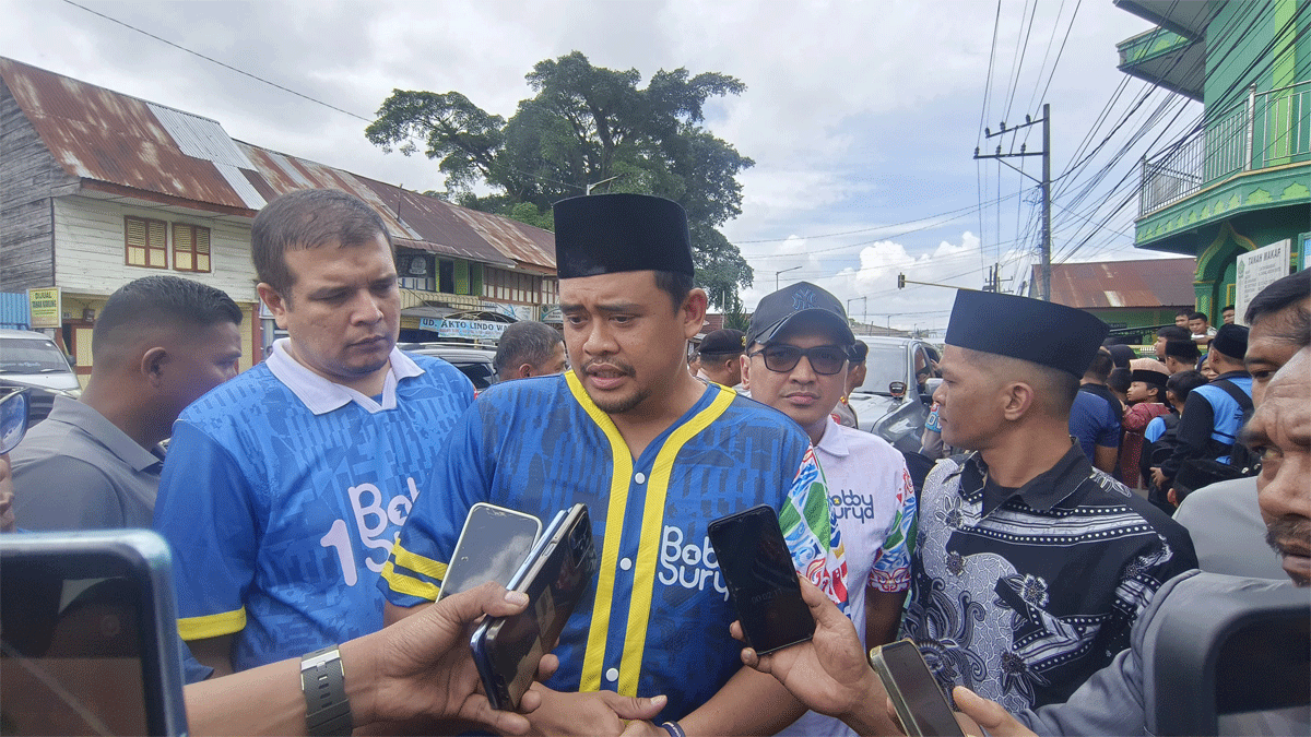 Bobby Nasution minta tim cabut laporan soal mobilnya dilempar selesai debat Pilgub Sumatera Utara