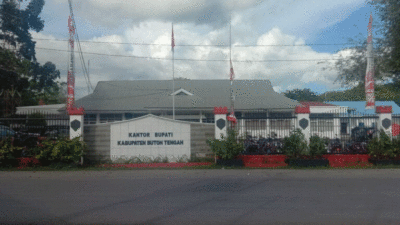 Bekas Kantor Bupati Buteng di Kelurahan Lakudo