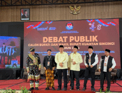 Debat Pilkada Kuansing Serasa Debat Capres, Adam-Sutoyo Tetap Tenang Walau Diserang