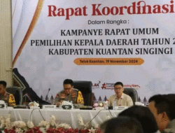 Kapolda Riau Kunjungan Kerja ke Kuansing, Minta Paslon Bupati dan Wakil Bupati Bersaing Secara Fair
