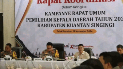 Kapolda Riau Kunjungan Kerja ke Kuansing, Minta Paslon Bupati dan Wakil Bupati Bersaing Secara Fair