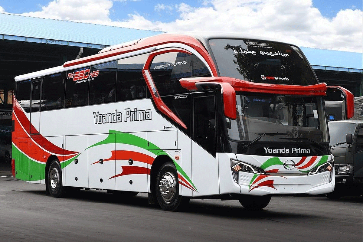 Bus baru PO Yoanda Prima(instagram @newarmada.official)