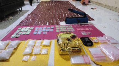 Barang bukti yang diamankan Polda Riau
