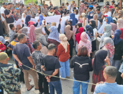 Minta Dugaan Politik Uang Diusut Tuntas, Puluhan Warga Unjuk Rasa di Bawaslu Payakumbuh