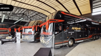 Benar-benar Sultan, Al Hijrah Luncurkan 12 Bus Baru Bermesin Volvo B11R