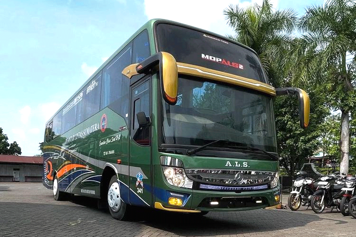 Bus baru PO ALS (Instagram @marcellehari)